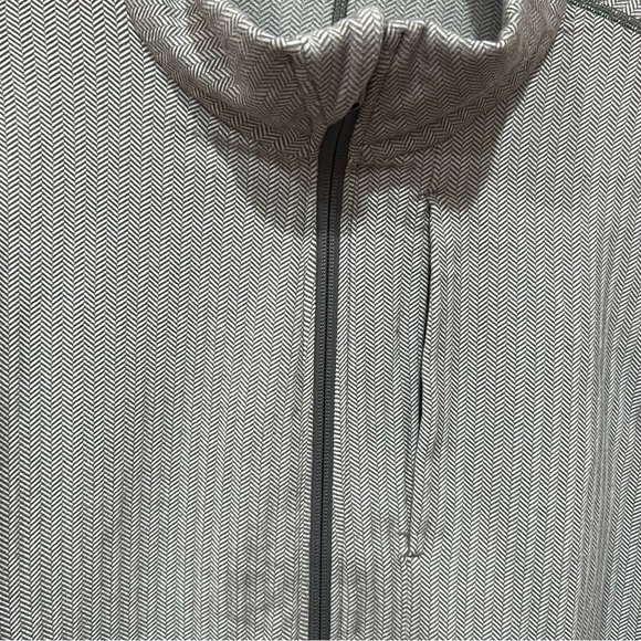 Lululemon PrePost Jacket Size Large  Heathered Herringbone Gray - Picture 2 of 14